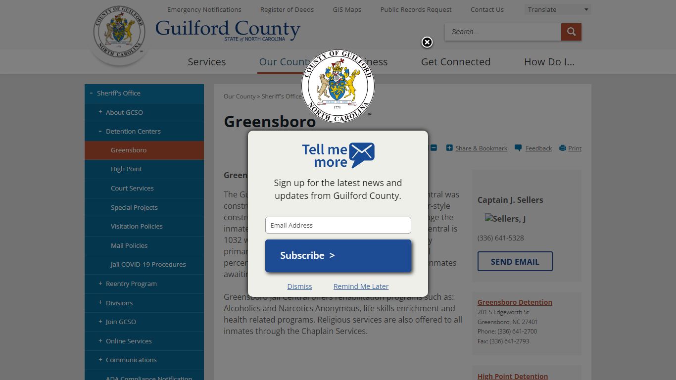 Greensboro | Guilford County, NC